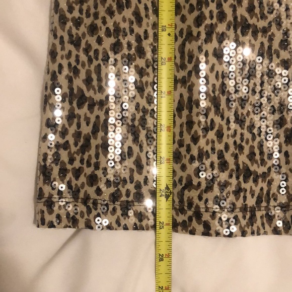 NWT Sequin Cheetah Print Tank - Picture 8 of 8